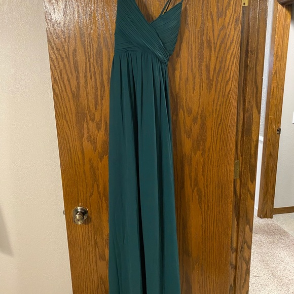emerald green bridesmaid dresses shein Emerald Green Prom Dress Long Party Dress Outfit, Evening Dress Simple –  Frisco Dresses